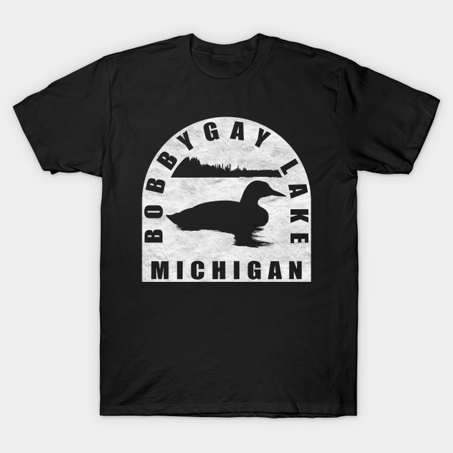 Bobbygay Lake Loon Michigan T-shirt, Hoodie, SweatShirt, Long Sleeve.png