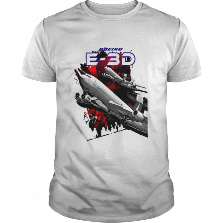 Boeing E3 Sentry Aewc Aircraft Wwe Wrestling Unisex T-Shirt