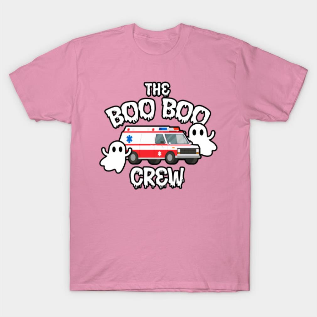 Boo Boo Crew EMT Paramedic Funny Halloween T-Shirt