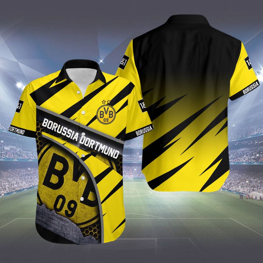 Borussia Dortmund Hawaiian Shirt Summer Shirt