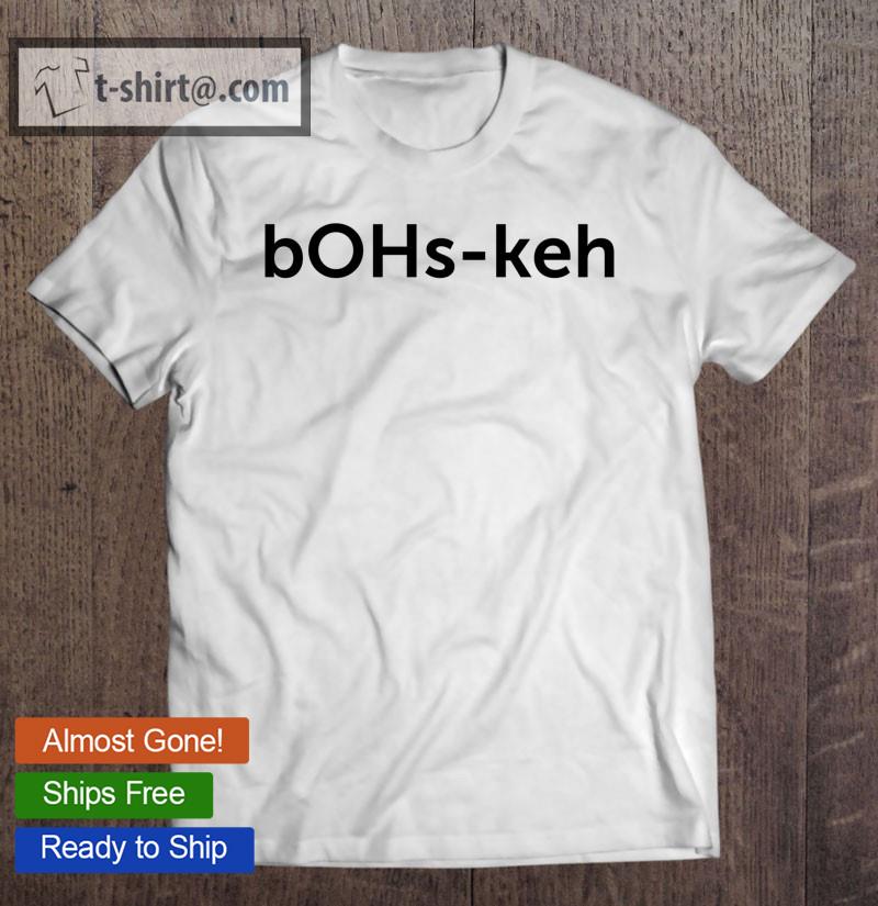 Bosque School Bobcats Bohs Keh T-shirt