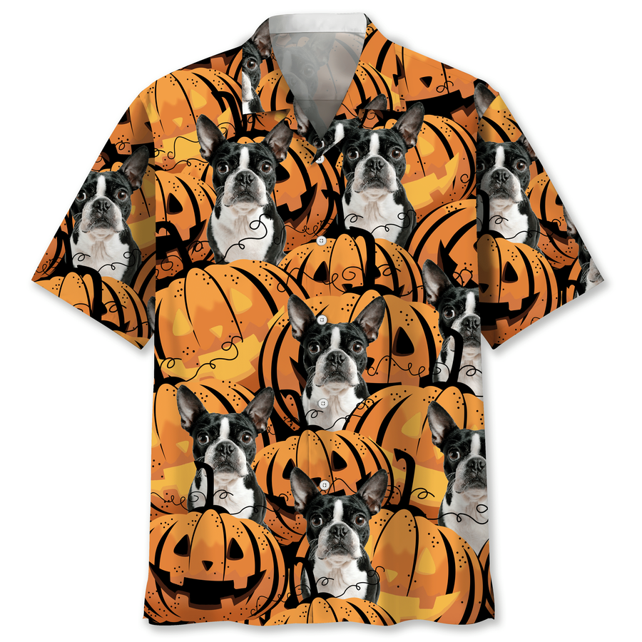 Boston Pumpkin Halloween Hawaiian Shirt.png