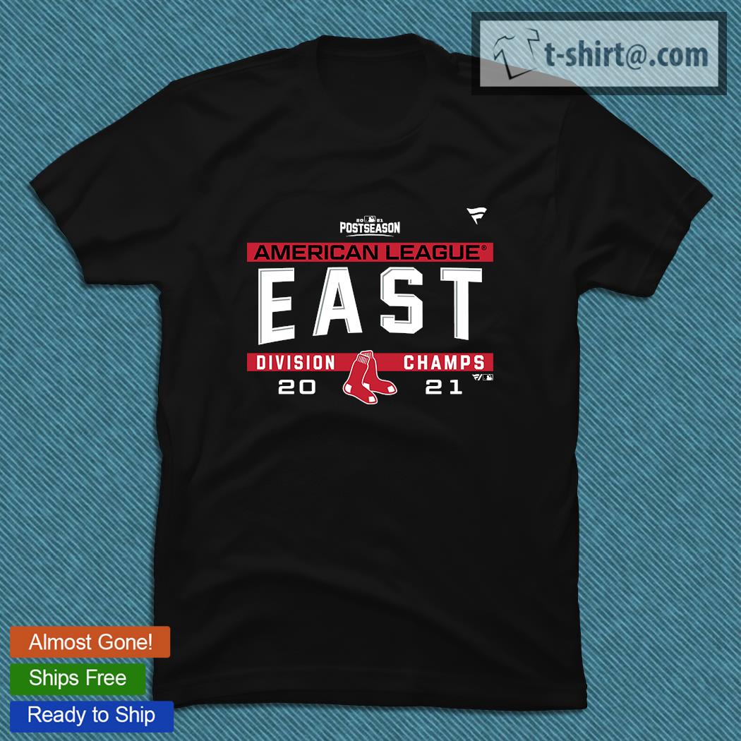 Boston Red Sox American league east division champs 2021 T-shirt