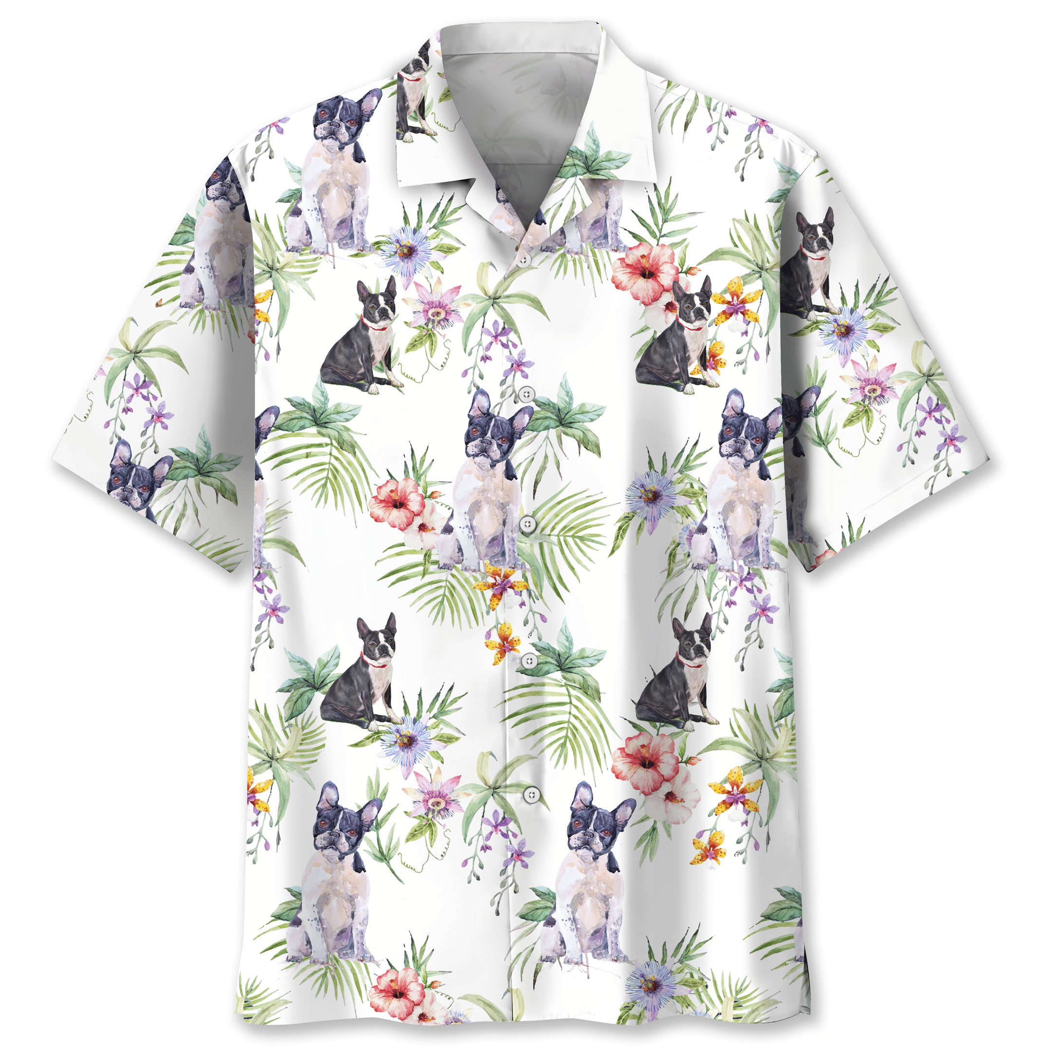 Boston Tropical Hawaiian Shirt