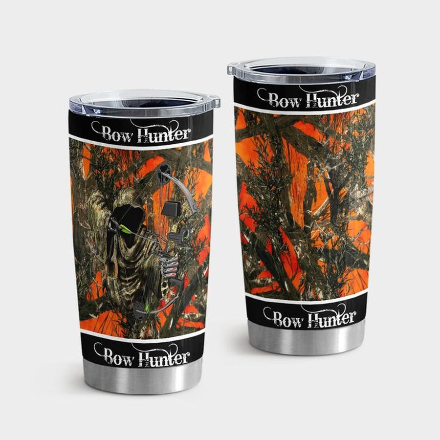 Bow Hunting Insulated Tumbler, Bow Hunting Tumbler Tumbler Cup 20oz , Tumbler Cup 30oz, Straight Tumbler 20oz