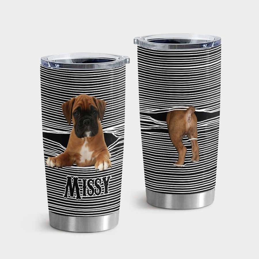 Boxer Dog Insulated Cups, Boxer Cute Tumbler Tumbler Cup 20oz , Tumbler Cup 30oz, Straight Tumbler 20oz