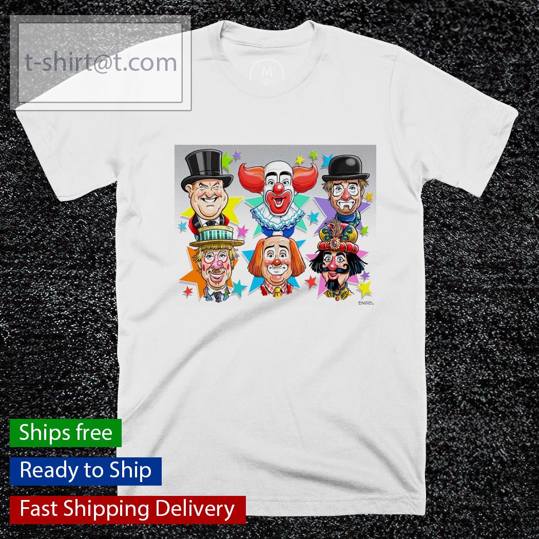 Bozo’s circus clowns shirt