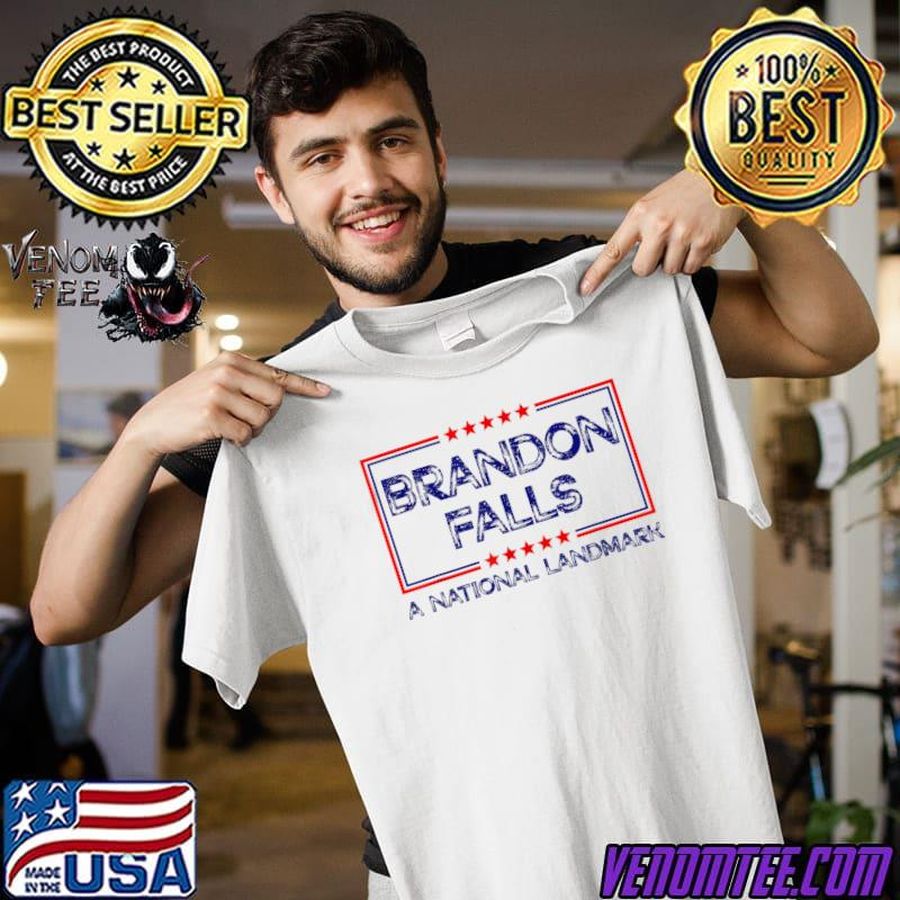 Brandon Falls A National Landmark Stars T-Shirt