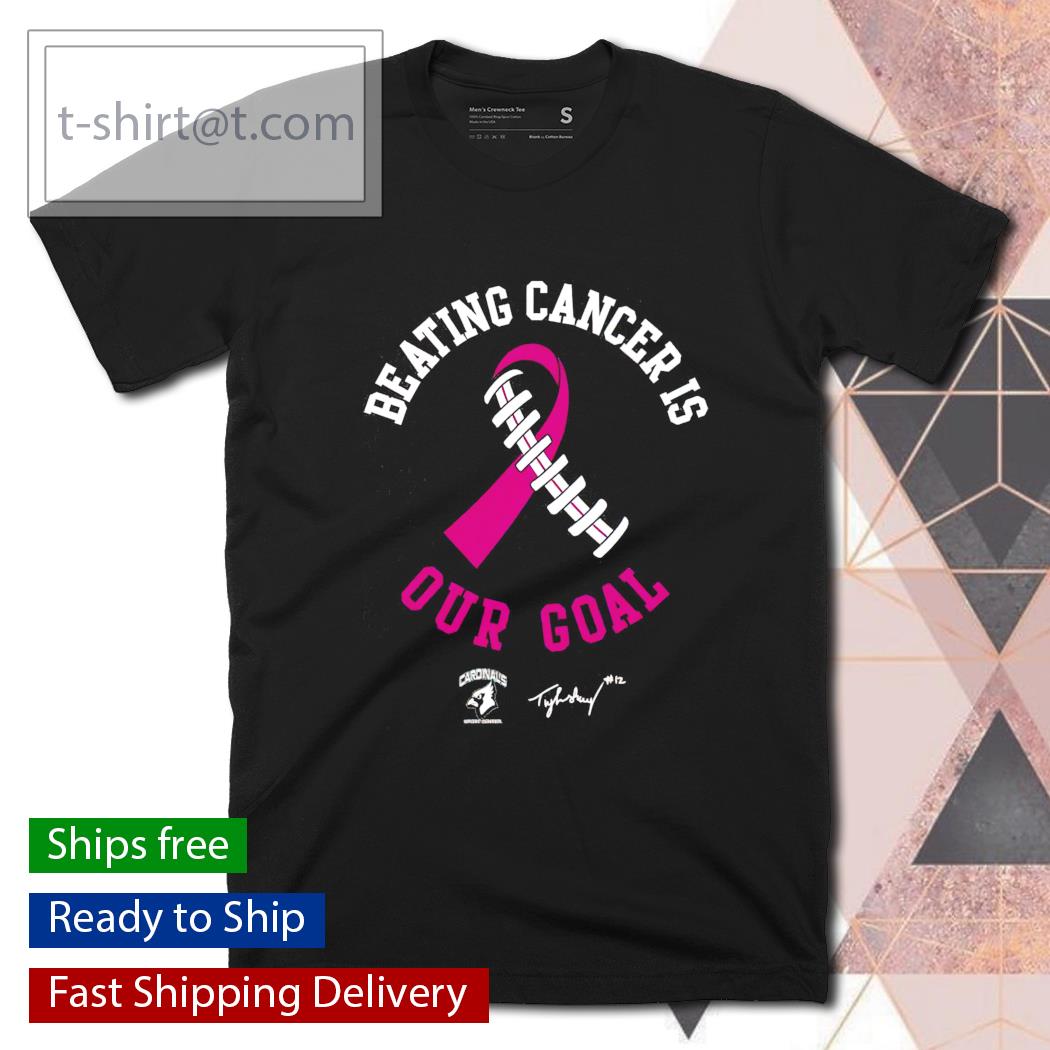 Breast Cancer Beating cancer is our goal St Louis Cardinals shirt