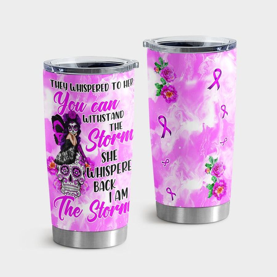 Breast Cancer Insulated Tumbler, Breast Cancer Tumbler Tumbler Cup 20oz , Tumbler Cup 30oz, Straight Tumbler 20oz