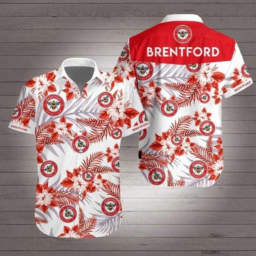 Brentford Premier League football Hawaiian Shirt