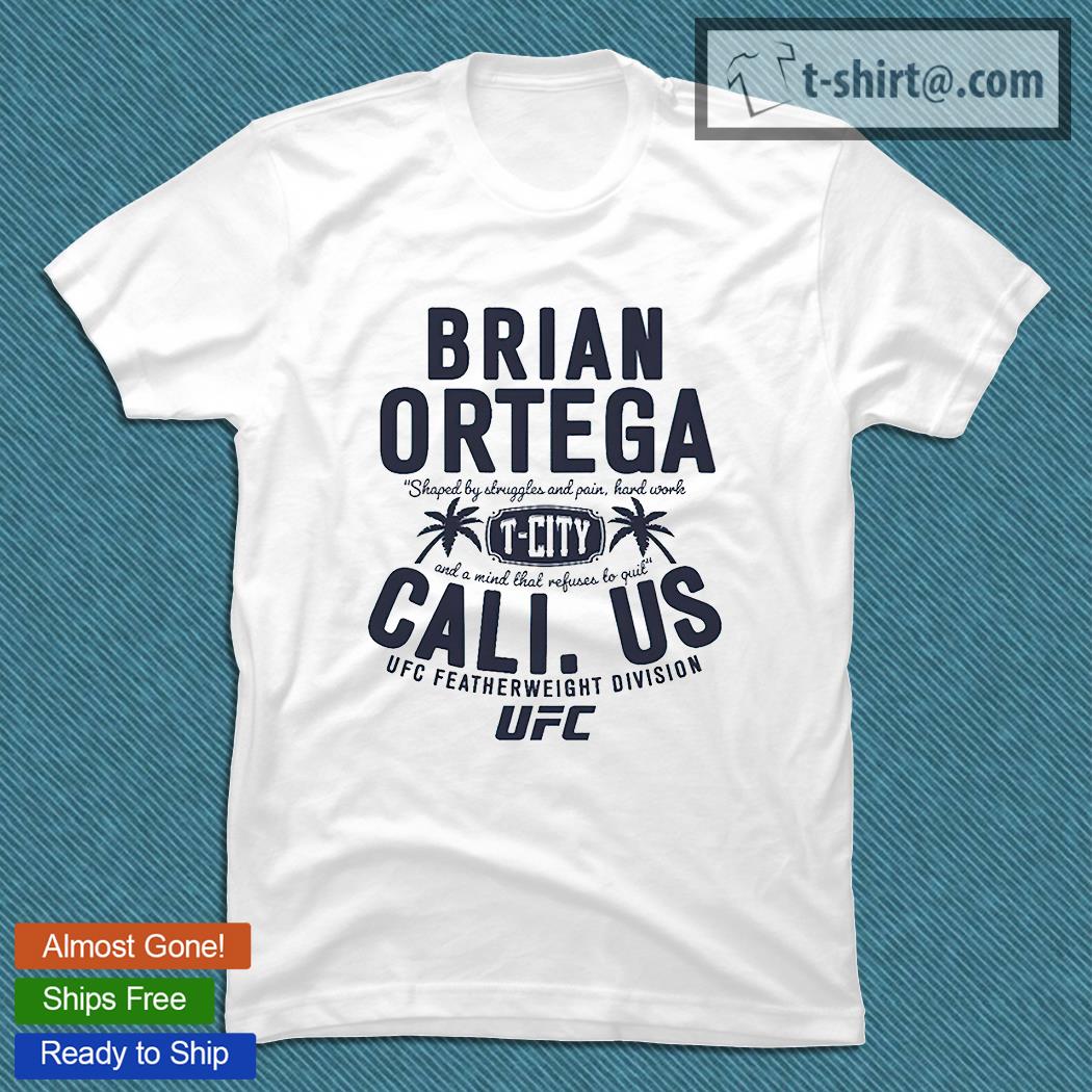 Brian Ortega T-City Cali US UFC T-shirt