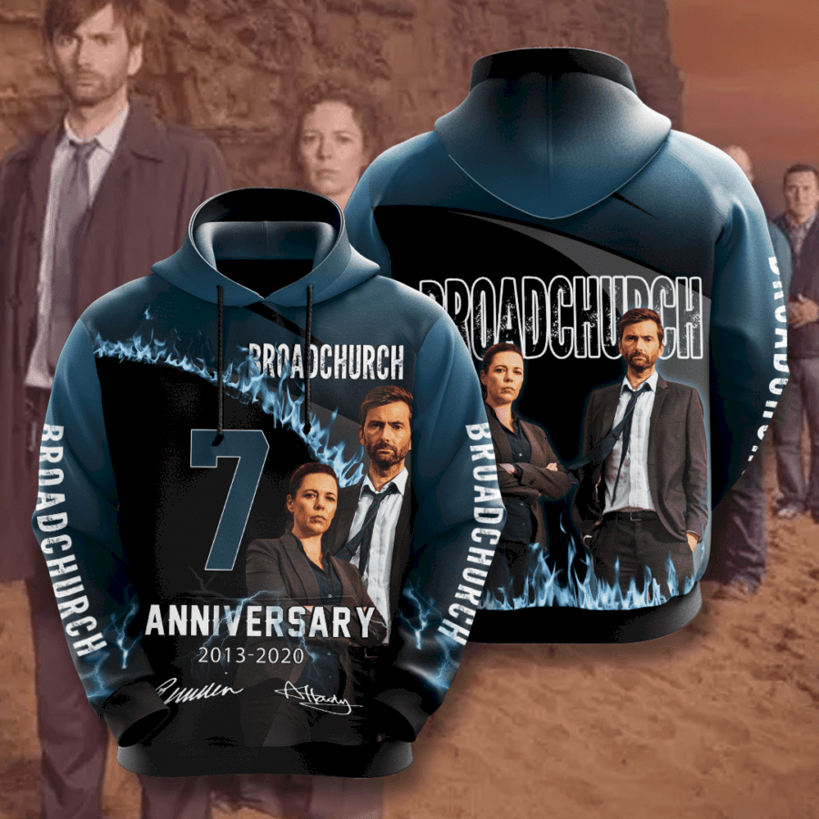 Broadchurch Hoodie 3D All Over Print For Men And Women IPQ3503