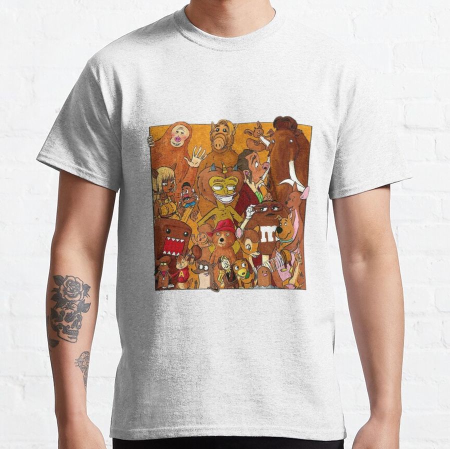 Brown characters Classic T-Shirt