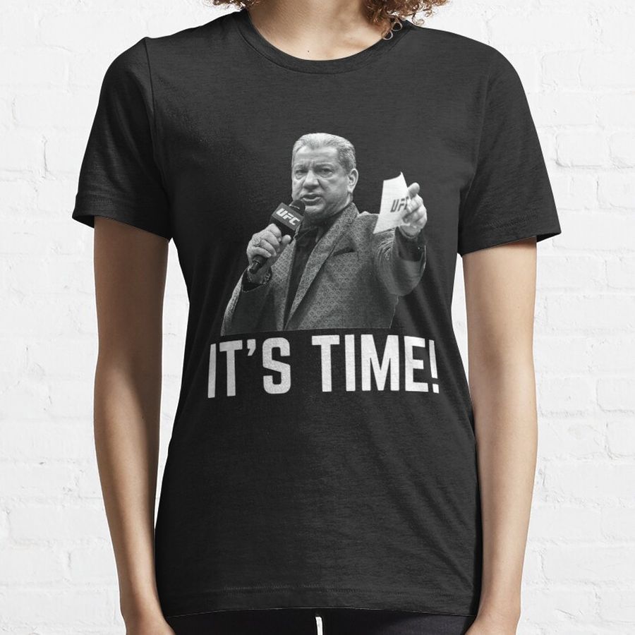 Bruce Buffer It's Time  Essential T-Shirt