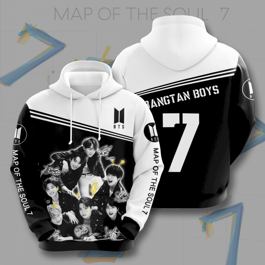 BTS Hoodie 3D All Over Print For Men And Women IPQ2912