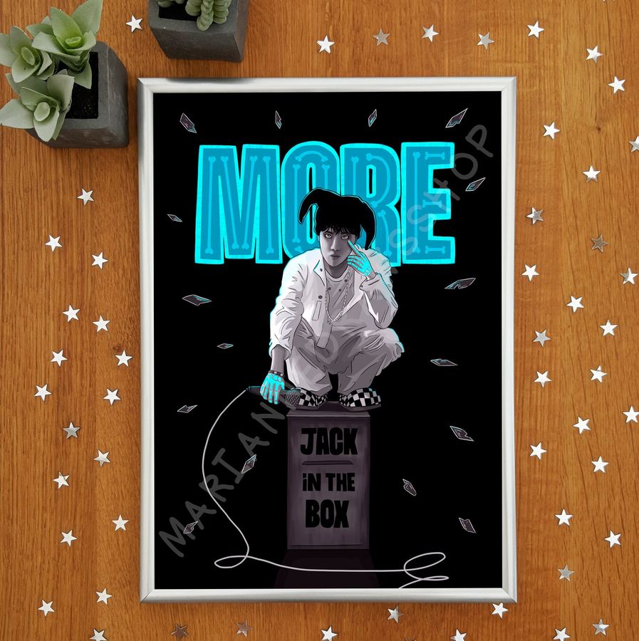 BTS JHOPE 'MORE' Jack In The Box Poster  bts A4 Print