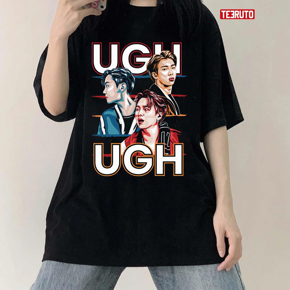 BTS Rapline RM SUGA j-hope UGH Fanart Unisex T-Shirt
