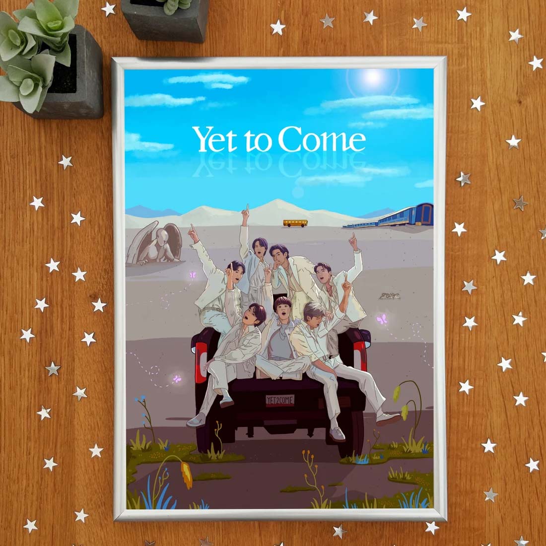 BTS Yet To Come Gift For Fan Poster