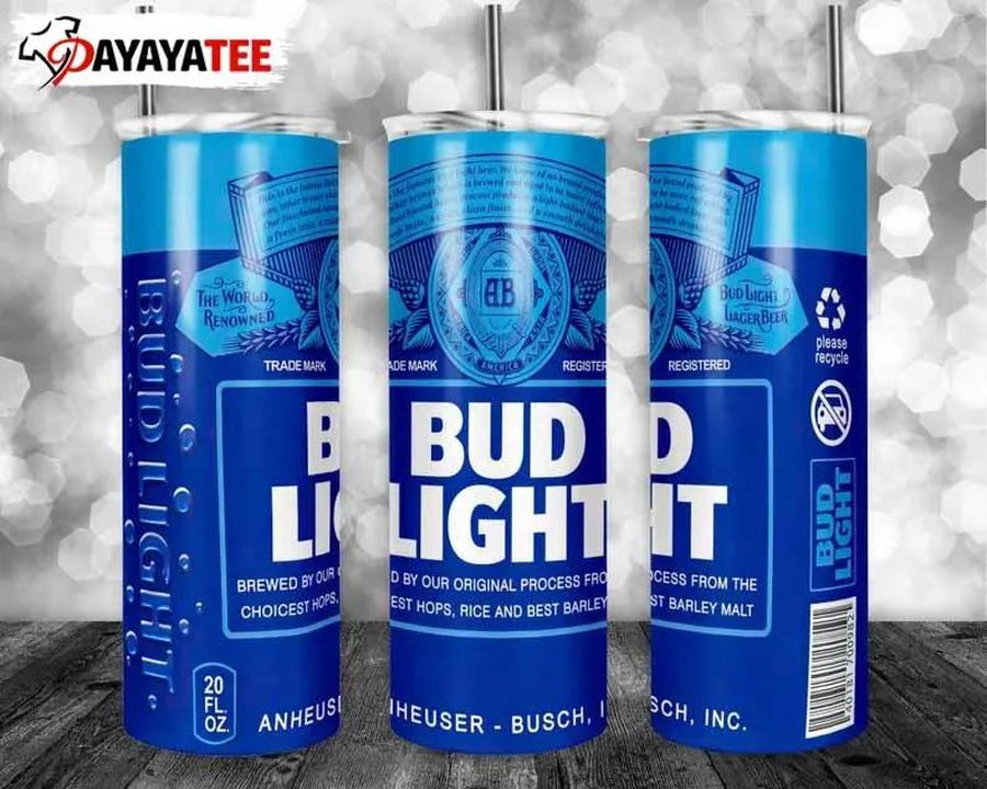 Bud Light Beer Tumbler Beer Day Party Gift