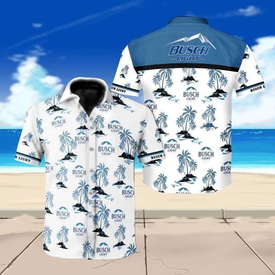 Busch light beer floral Hawaiian Shirt Summer Shirt