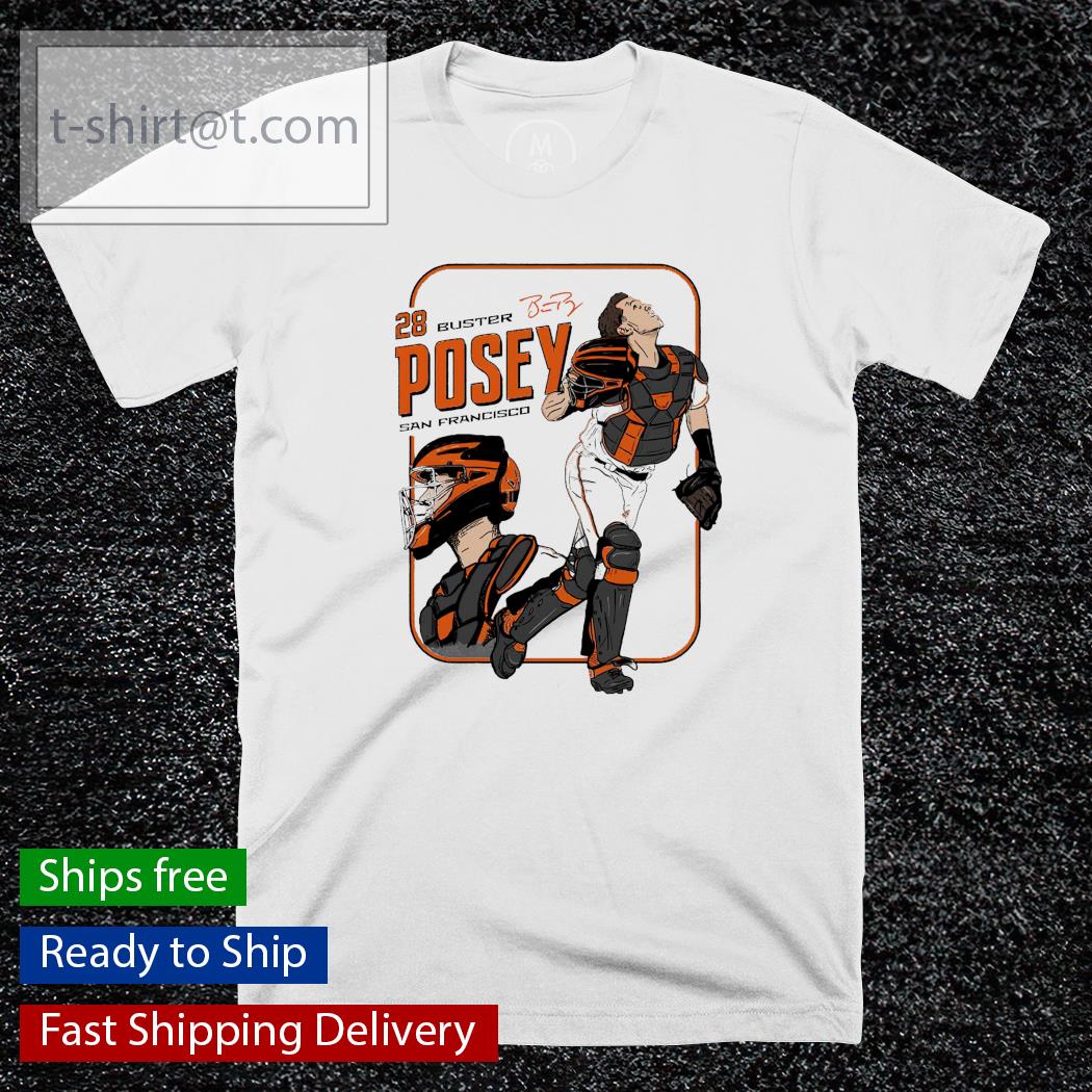 Buster Posey San Francisco signature T-shirt