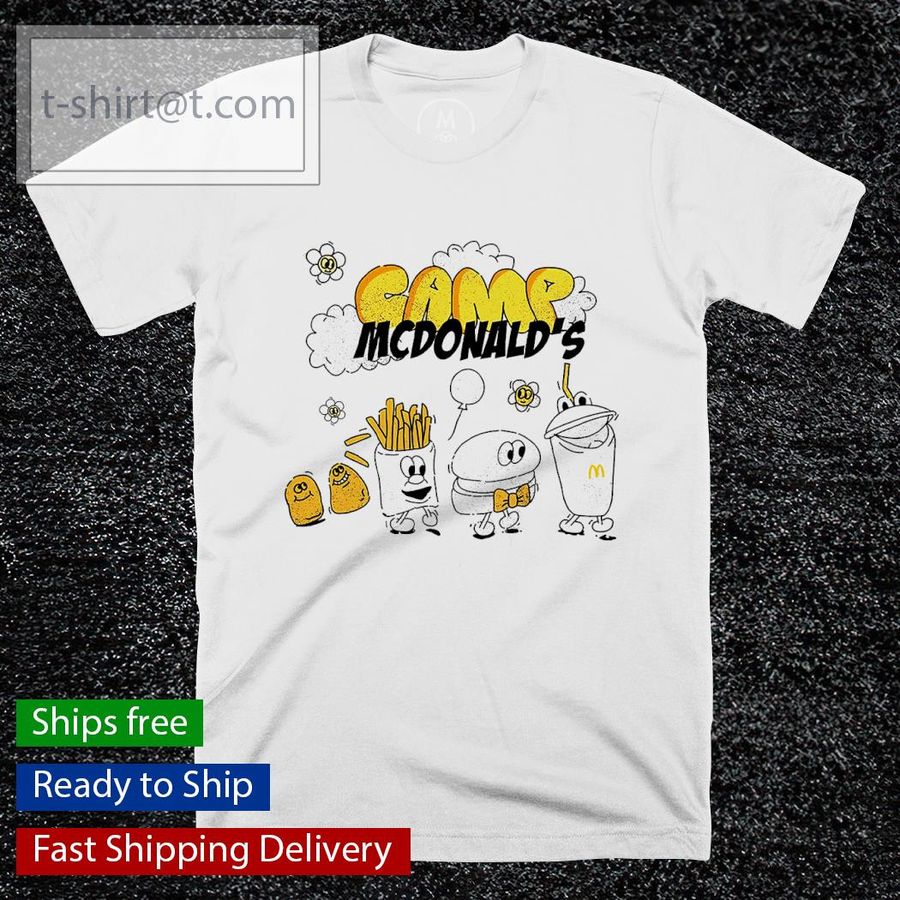 Camp McDonald’s Cartoon shirt T-shirt, Hoodie, SweatShirt, Long Sleeve