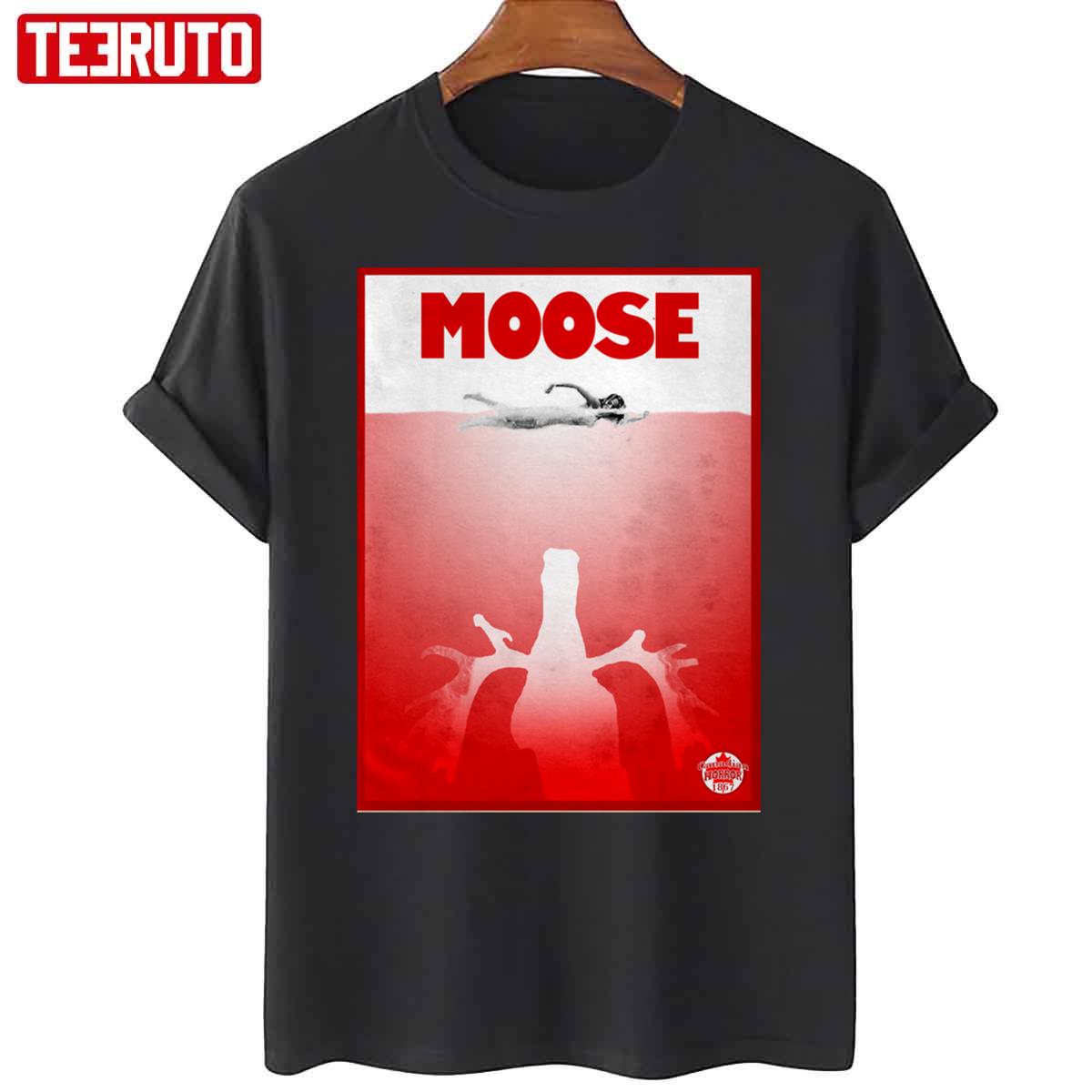 Canada Moose Attack Design Unisex T-Shirt