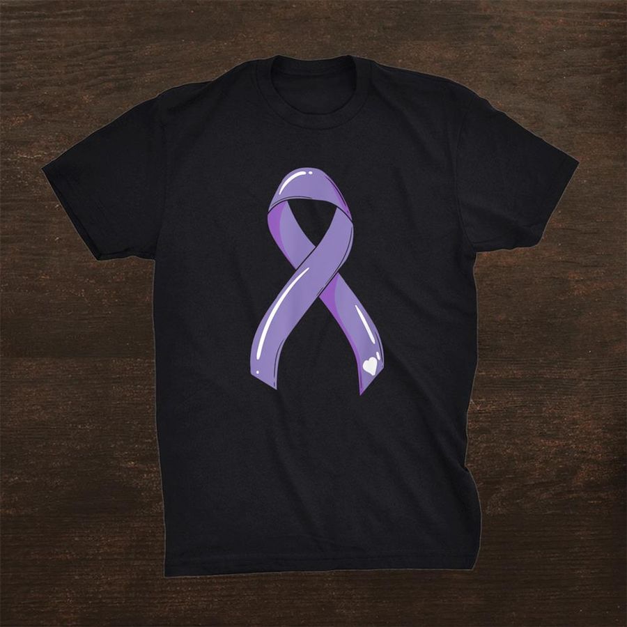 Cancer Awareness Ribbon Lavender Shirt