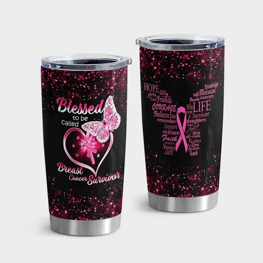 Cancer Awareness Stainless Steel Tumbler, Cancer Warrior Pink Ribbon I Am Not Superwoman Tumbler Tumbler Cup 20oz , Tumbler Cup 30oz, Straight Tumbler 20oz