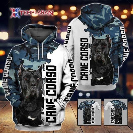 Cane Coros Dog 3D Printed For Dog Lover Pullover And Zippered Hoodies Custom 3D Graphic Printed 3D Hoodie All Over Print Hoodie For Men For Women