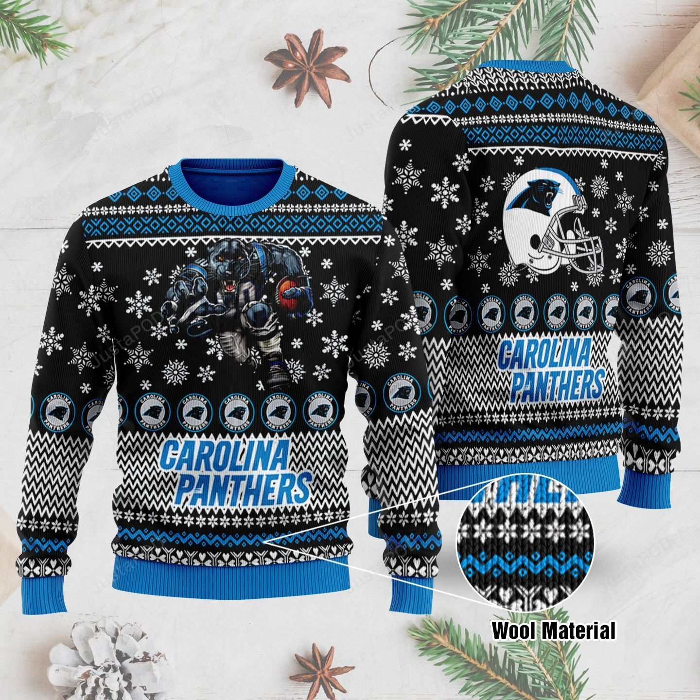 Carolina Panthers Ugly Sweater Ugly Sweater Christmas Sweaters Hoodie Sweater