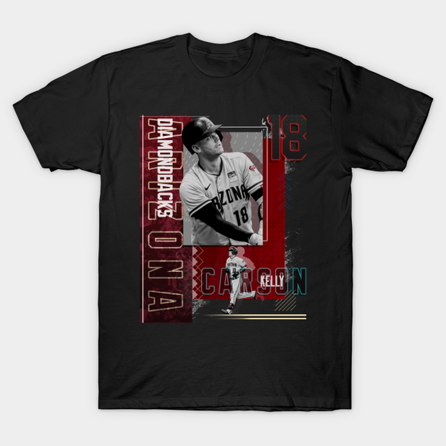 Carson Kelly Baseball Paper Poster Diamondbacks 2 T-shirt, Hoodie, SweatShirt, Long Sleeve.png