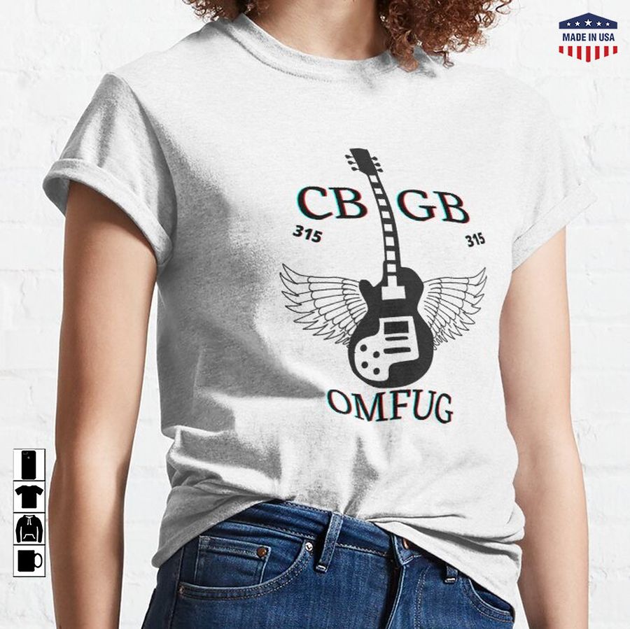 cbgb tshirt Classic T-Shirt