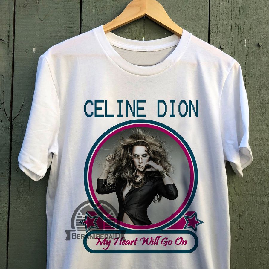 Celine Dion Vintage Style Fan Art Christmas Design Retro Unisex T-Shirt