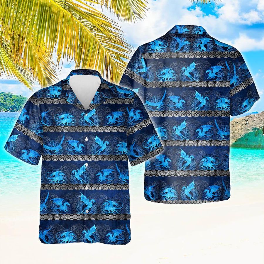 Celtic Dragon Hawaiian Shirt
