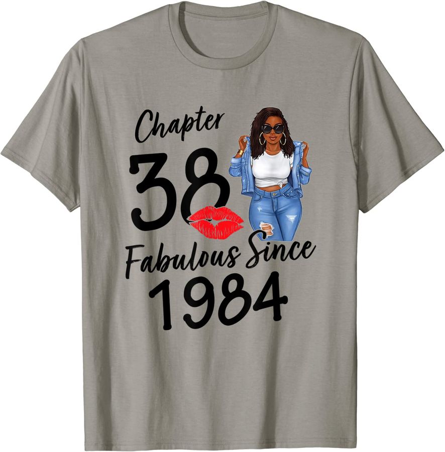 Chapter 38 Fabulous Since 1984 Black Girl Birthday Queen_1