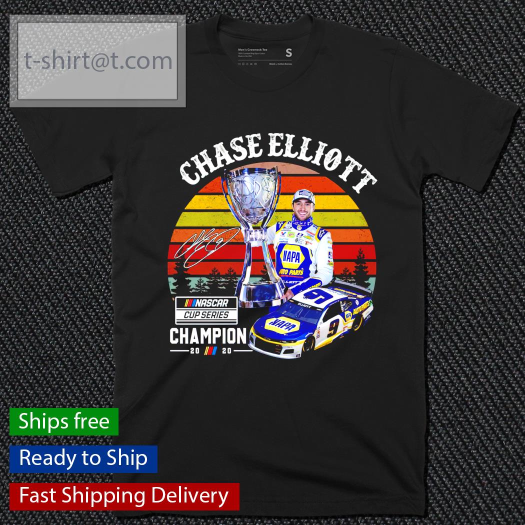 Chase Elliott Nascar cup series champion 2020 vintage shirt