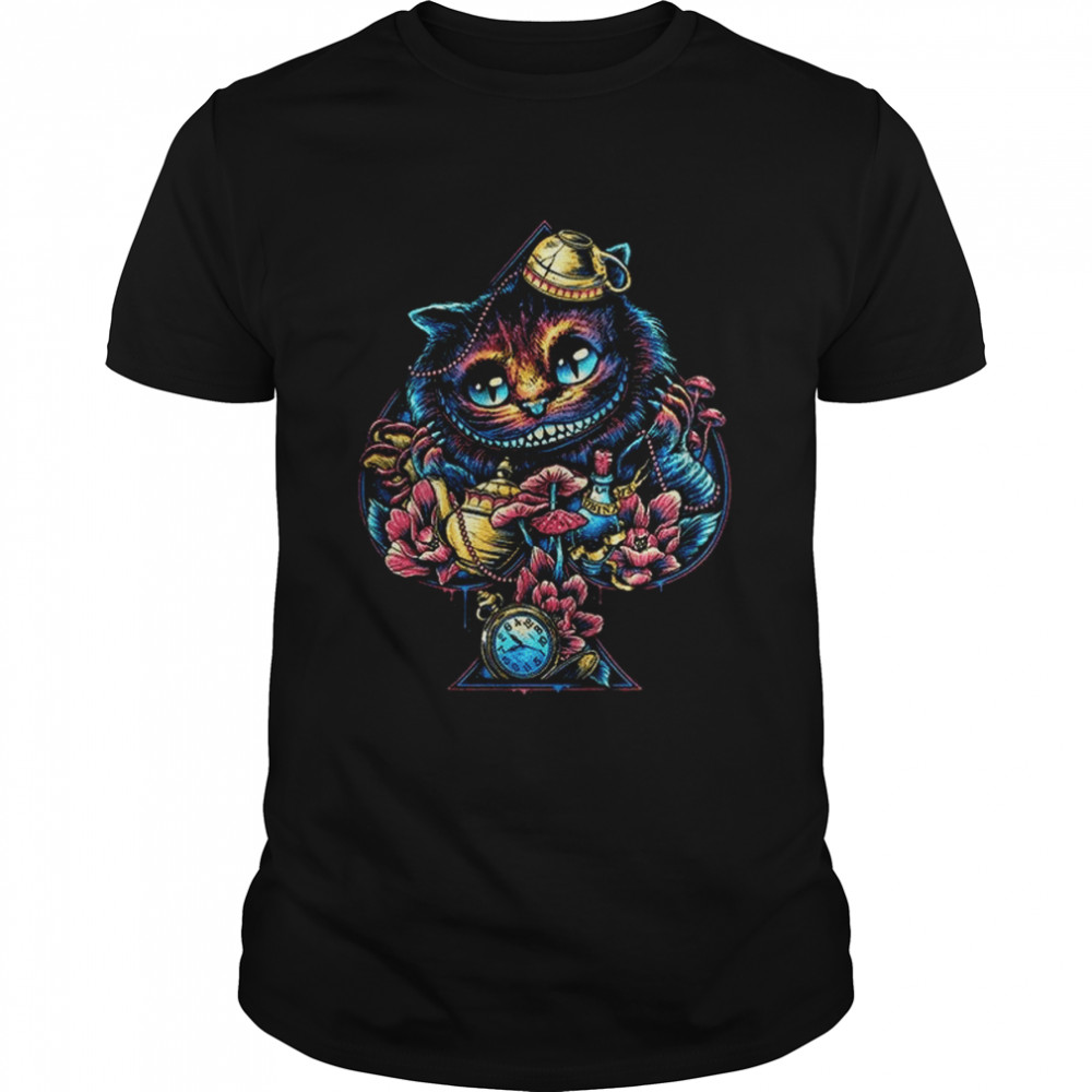 Cheshire Cat Alice in Wonderland shirt
