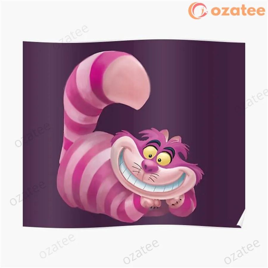 Cheshire Cat Design Alice in Wonderland Poster