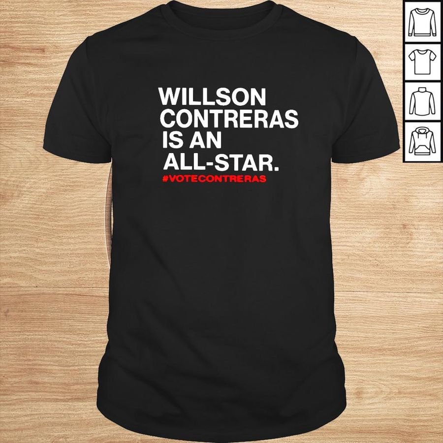 Chicago Cubs Willson Contreras is an allstar shirt