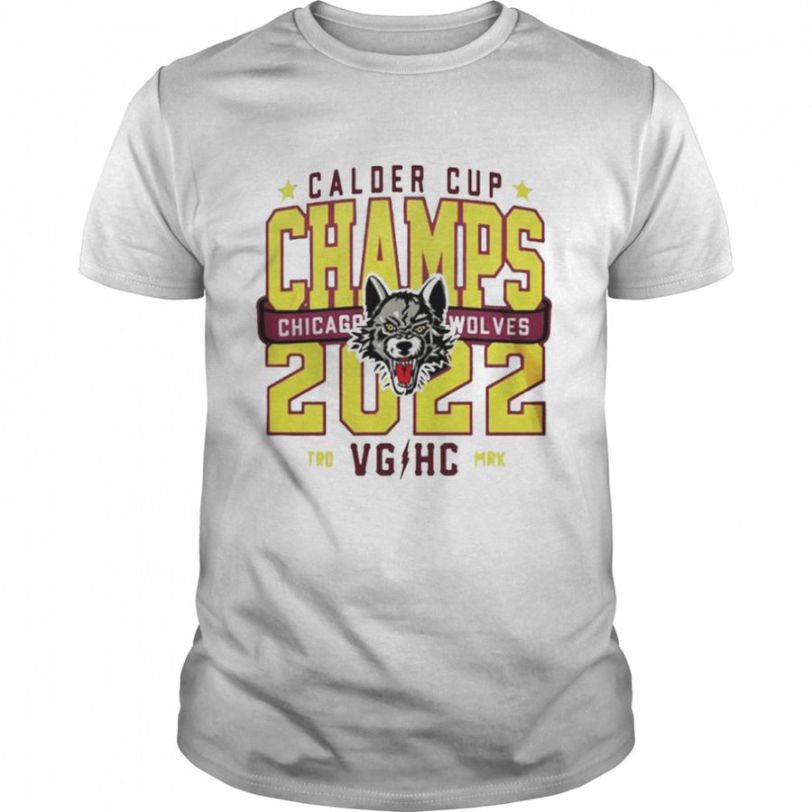 Chicago Wolves 2022 Calder Cup Champs shirt