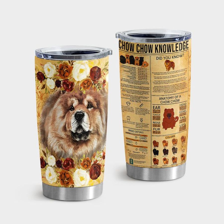  Chow Chow Water Tumbler, Chow Chow Tumbler Tumbler Cup 20oz , Tumbler Cup 30oz, Straight Tumbler 20oz 