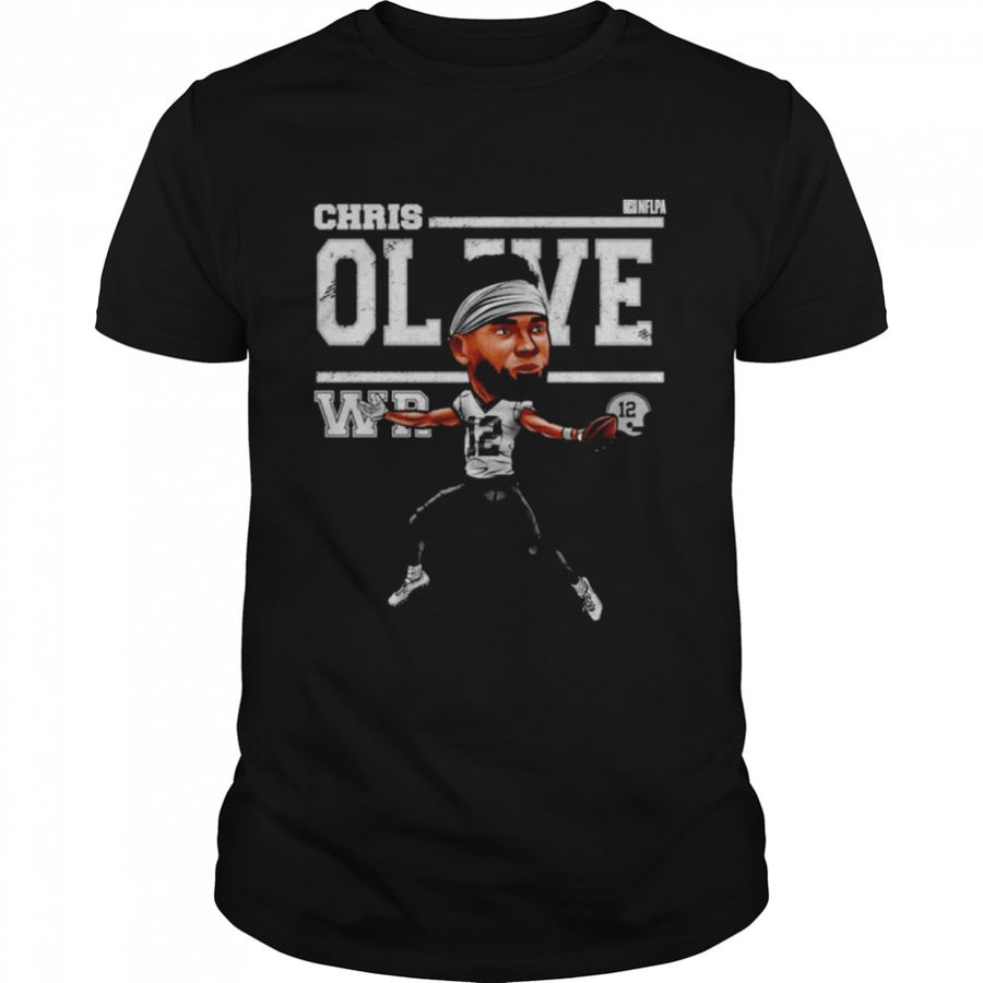 Chris Olave New Orleans Cartoon Football Shirt