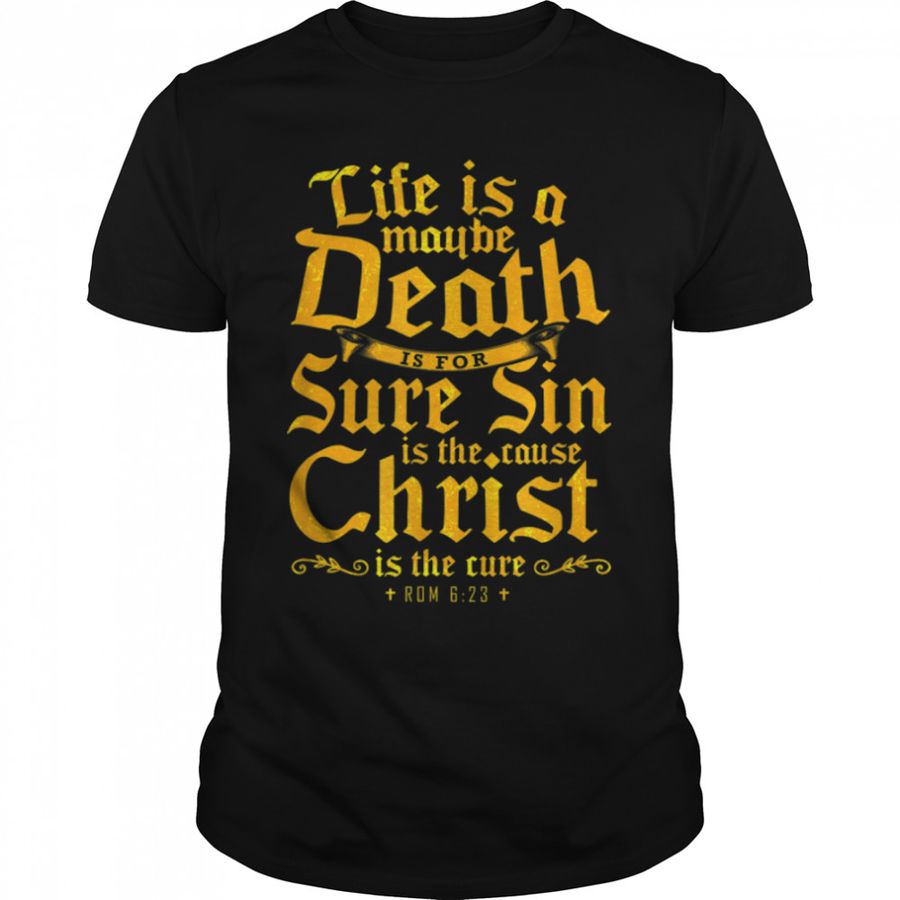 Christ Is The Cure – Christian T-Shirt B07L2BRQC9
