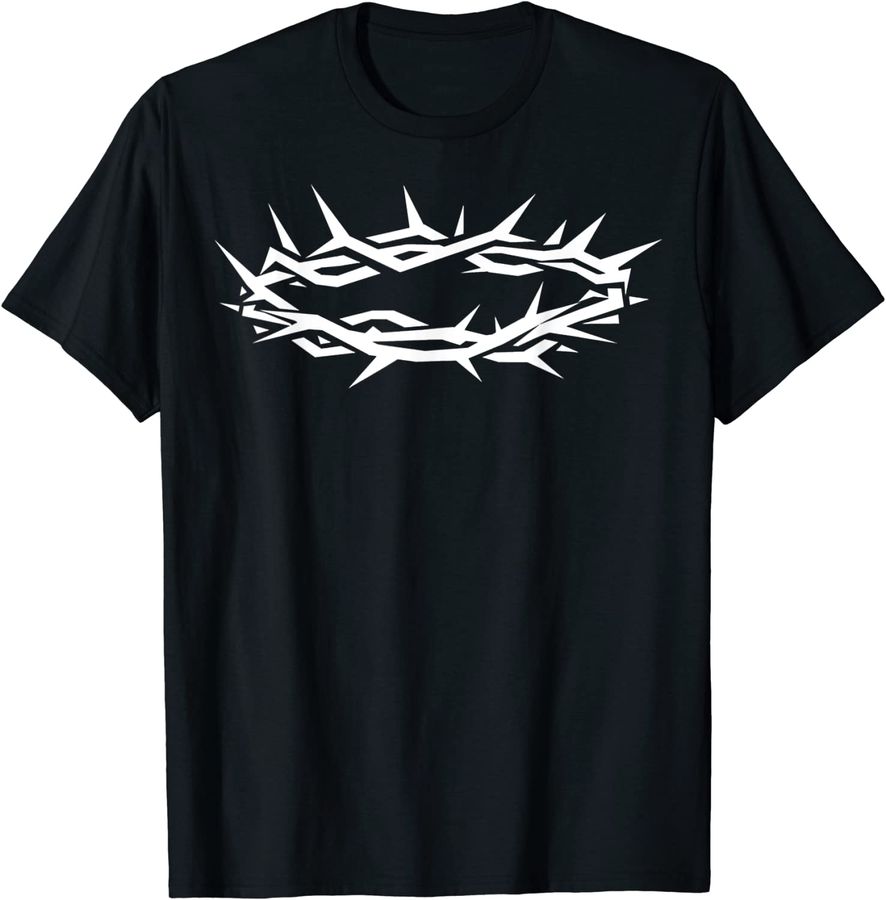 Christian Shirt - Jesus Crown of Thorn Good Friday & Easter.