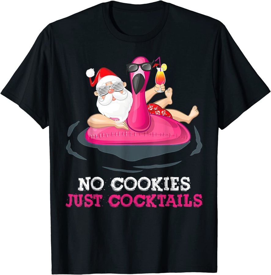 Christmas In July No Cookies Just Cocktails Santa Surfer