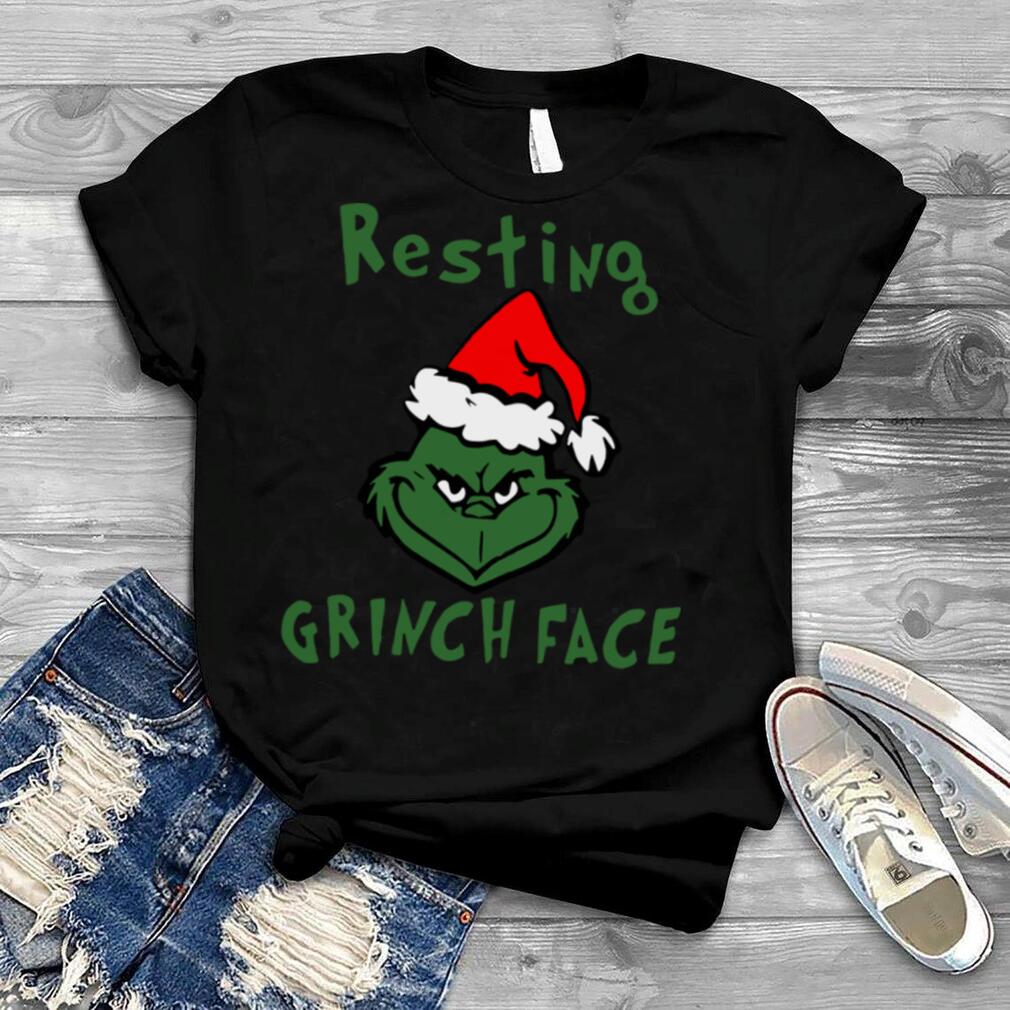 Christmas Resting Grinch Face Shirt