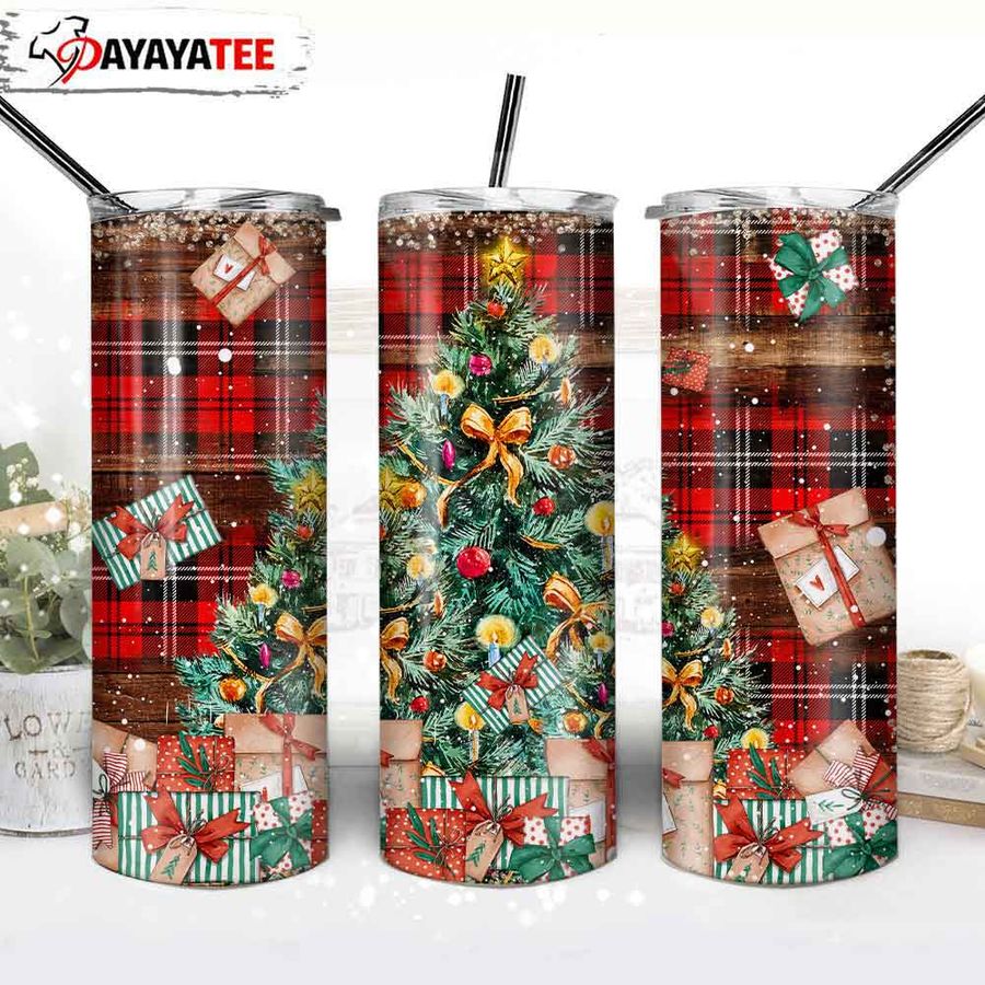 Christmas Tree Gift Box 20oz Tumbler