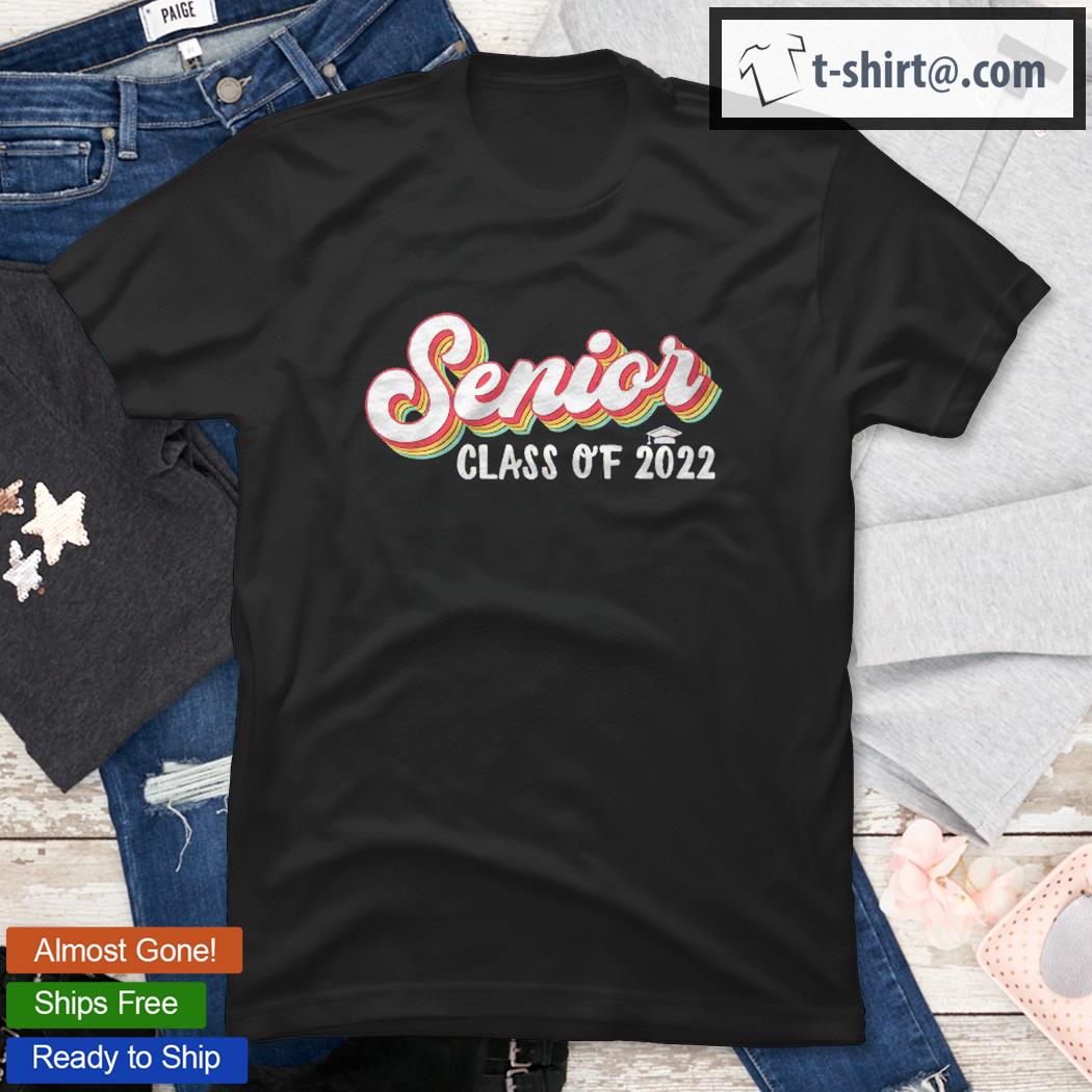 Class Of 2022 Senior Graduation Retro Senior 2022 Ver2 Shirt